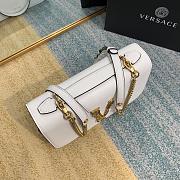 VERSACE | White Virtus Shoulder Bag - DBFG985 - 24 x 9 x 16.5 cm - 6