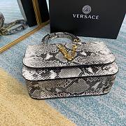 VERSACE | Python Virtus Shoulder Bag - DBFG985 - 24 x 9 x 16.5 cm - 4