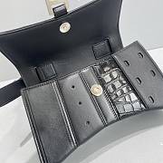 BALENCIAGA | Black Hourglass MultiBelt Shoulder Bag - 23 x 13.5 x 8.5cm - 2