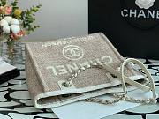 CHANEL | Deauville Beige Tote Bag - 28 cm - 4