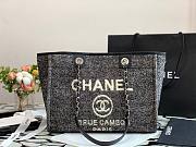 CHANEL | Deauville Black Tote Bag - 34 cm - 1