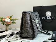 CHANEL | Deauville Black Tote Bag - 34 cm - 6