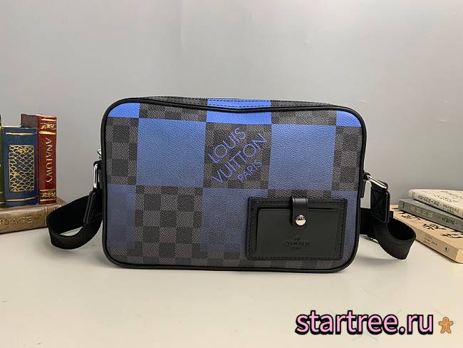 Louis Vuitton | Alpha Messenger Blue - N40408 - 26 x 17 x 5 cm - 1