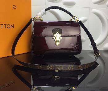 Louis Vuitton | Cherrywood Purple patent handbag - 29 x 20 x 12 cm