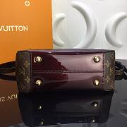 Louis Vuitton | Cherrywood Purple patent handbag - 29 x 20 x 12 cm - 2