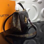 Louis Vuitton | Cherrywood Black patent handbag - M53353 - 29 x 20 x 12 cm - 6