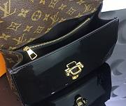 Louis Vuitton | Cherrywood Black patent handbag - M53353 - 29 x 20 x 12 cm - 2