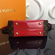 Louis Vuitton | Cherrywood Red patent handbag - 29 x 20 x 12 cm - 5