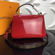 Louis Vuitton | Cherrywood Red patent handbag - 29 x 20 x 12 cm - 4
