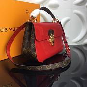 Louis Vuitton | Cherrywood Red patent handbag - 29 x 20 x 12 cm - 3