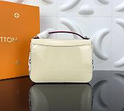 Louis Vuitton | Cherrywood BB White Patent - M53632 - 21 x 17 x 8 cm - 5