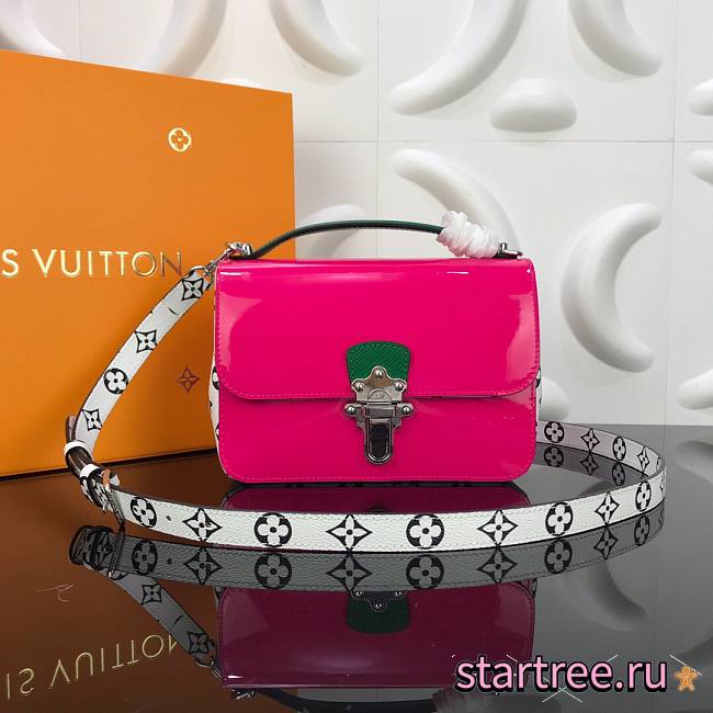Louis Vuitton | Cherrywood BB Pink Patent - 21 x 17 x 8 cm - 1