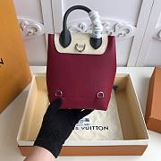 Louis Vuitton | Lock Me Backpack Mini Red Wine - 16 x 19.4 x 10 cm - 4