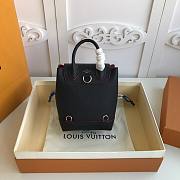 Louis Vuitton | Lock Me Backpack Mini Black/Red - 16 x 19.4 x 10 cm - 5