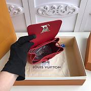 Louis Vuitton | Lock Me Backpack Mini Red - 16 x 19.4 x 10 cm - 4