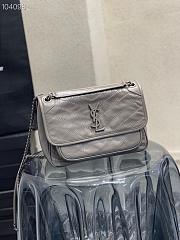 YSL | NIKI Medium Chain Bag in Gray - 498894 - 28 x 20 x 8 cm - 3