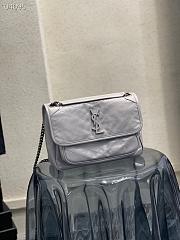 YSL | NIKI Medium Chain Bag in Light Gray - 498894 - 28 x 20 x 8 cm - 4