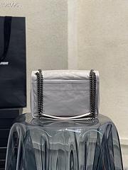 YSL | NIKI Medium Chain Bag in Light Gray - 498894 - 28 x 20 x 8 cm - 2