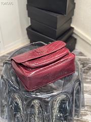 YSL | NIKI Medium Chain Bag in Red Wine - 498894 - 28 x 20 x 8 cm - 3