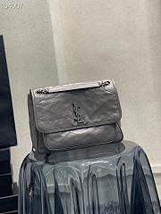 YSL | NIKI Large Chain Bag in Grey - 498830 - 32 x 23 x 9 cm - 5