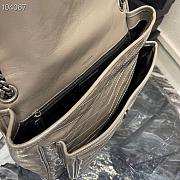 YSL | NIKI Large Chain Bag in Grey - 498830 - 32 x 23 x 9 cm - 2