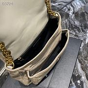 YSL | Niki Medium suede in Beige shoulder bag - 498894 - 28×20×8cm - 2