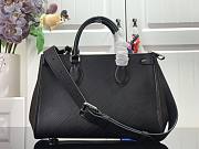 Louis Vuitton | Grenelle Tote PM Black Epi Bag - M57680 - 27 x 19 x 11.5 cm - 4