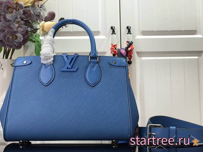 Louis Vuitton | Grenelle Tote PM Blue Epi Bag - 27 x 19 x 11.5 cm - 1