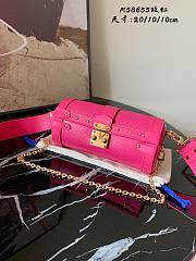 Louis Vuitton | Papillon Trunk Pink handbag - M58655 - 20 x 10 x 10 cm - 1