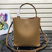 Prada | Medium Brown/Orange Saffiano Panier Bag - 1BA212 - 22 × 23 × 13 cm - 2