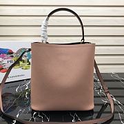 Prada | Medium Apricot Saffiano Panier Bag - 1BA212 - 22 × 23 × 13 cm - 2