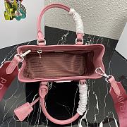 PRADA | Galleria Pink Saffiano Mini Bag - 1BA296 - 22 x 16.5 x 11.5 cm - 6