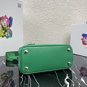 PRADA | Galleria Green Saffiano Mini Bag - 1BA296 - 22 x 16.5 x 11.5 cm - 4