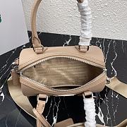 PRADA | Beige Saffiano top-handle bag - 1BB846 - 20 x 11 x 11.5 cm - 2