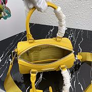 PRADA | Yellow Saffiano top-handle bag - 1BB846 - 20 x 11 x 11.5 cm - 6