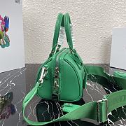 PRADA | Green Saffiano top-handle bag - 1BB846 - 20 x 11 x 11.5 cm - 4