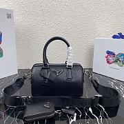 PRADA | Black Saffiano top-handle bag - 1BB846 - 20 x 11 x 11.5 cm - 1