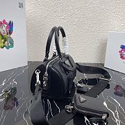 PRADA | Black Saffiano top-handle bag - 1BB846 - 20 x 11 x 11.5 cm - 4