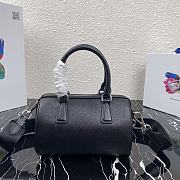PRADA | Black Saffiano top-handle bag - 1BB846 - 20 x 11 x 11.5 cm - 2