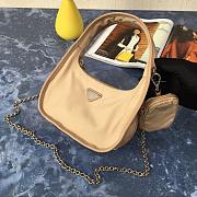 Prada | Re-edition 1995 Beige Nylon Bag - 1BC114 - 18 x 25 x 8.5 cm  - 1