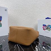 Prada Leather Brown Handbag - 1BC127 - 23 x 21 x 13 cm - 6