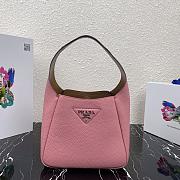 Prada Leather Pink Handbag - 1BC127 - 23 x 21 x 13 cm - 1