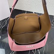 Prada Leather Pink Handbag - 1BC127 - 23 x 21 x 13 cm - 2