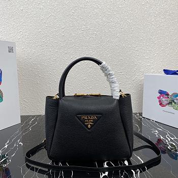 PRADA | Small leather handbag - 1BC145 - 23 x 21 x 10 cm