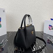 PRADA | Small leather handbag - 1BC145 - 23 x 21 x 10 cm - 2
