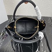 PRADA | Small leather handbag - 1BC145 - 23 x 21 x 10 cm - 3