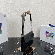PRADA | Prada Cleo Black brushed leather bag - 1BD311 - 23 x 21 x 10 cm - 5