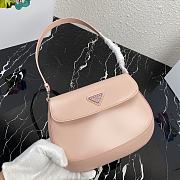 PRADA | Prada Cleo Pink brushed leather bag - 1BD311 - 23 x 21 x 10 cm - 3