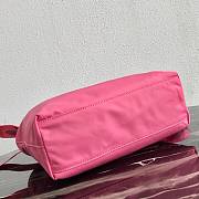 Prada | Pink Tesuto Shopping Nylon Tote Bag - 1BG320 - 25 x 23.5 x 8 cm - 4