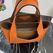 Prada | Orange Dynamique handbag - 1BG335 - 25 x 21.5 x 14 cm - 3